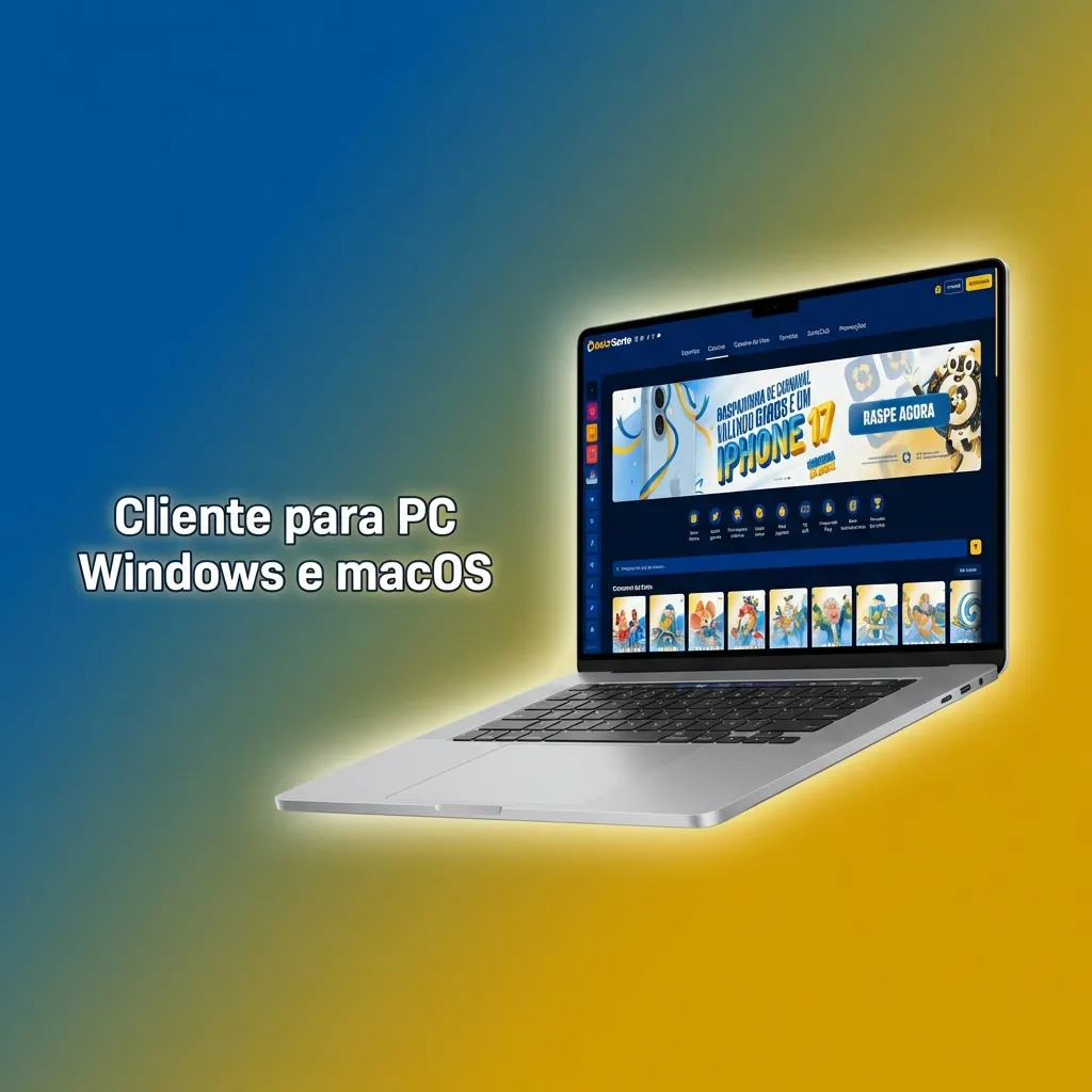 Site de apostas aberto em navegador desktop, layout responsivo com múltiplos eventos exibidos em tela grande